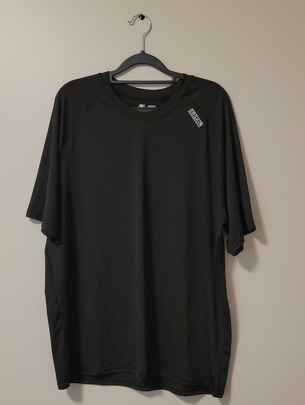 DRI-FIT Black Short-Sleeve Performance Tee